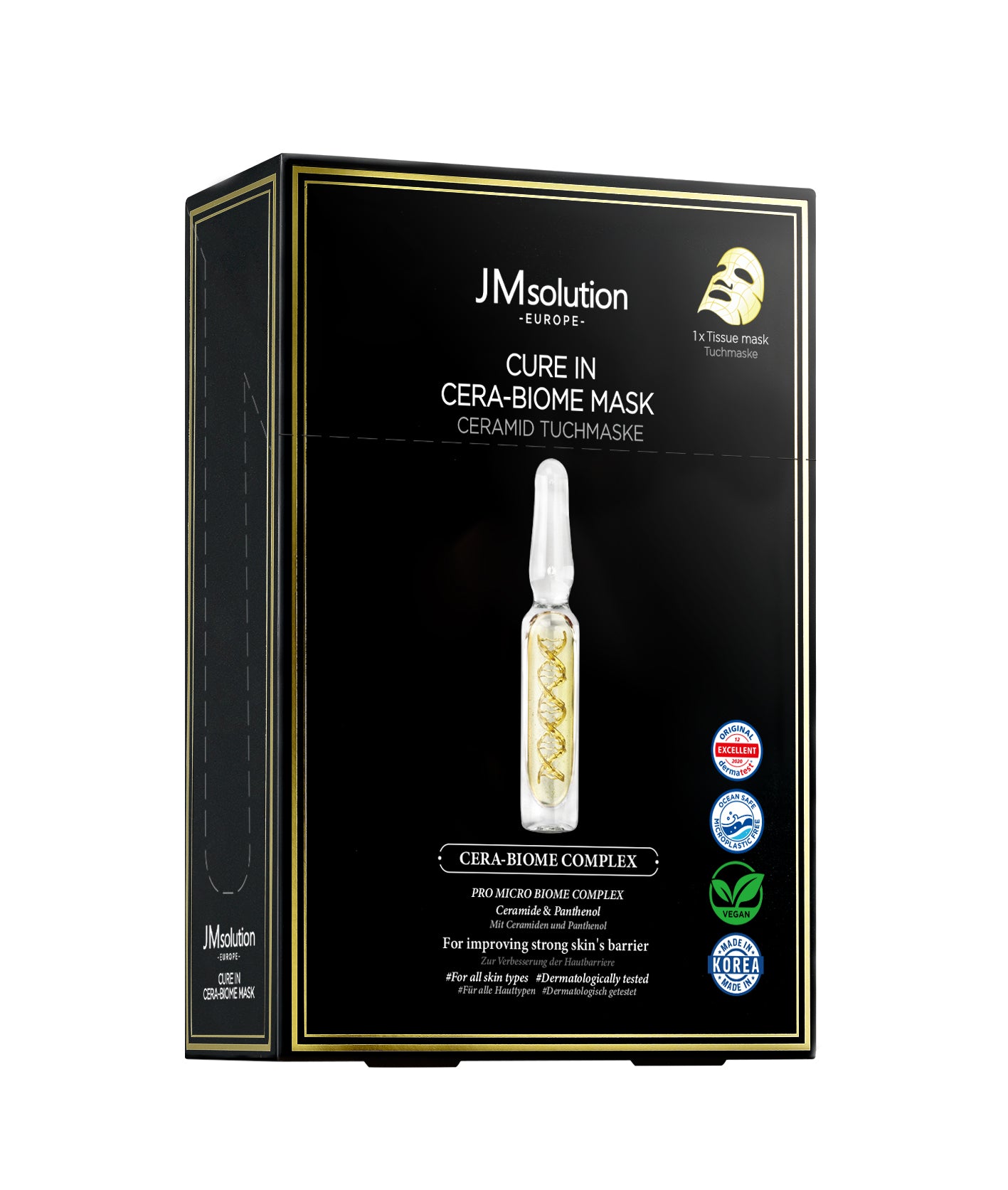 JMSOLUTION Europe CURE IN CERA-BIOME MASK 10EA