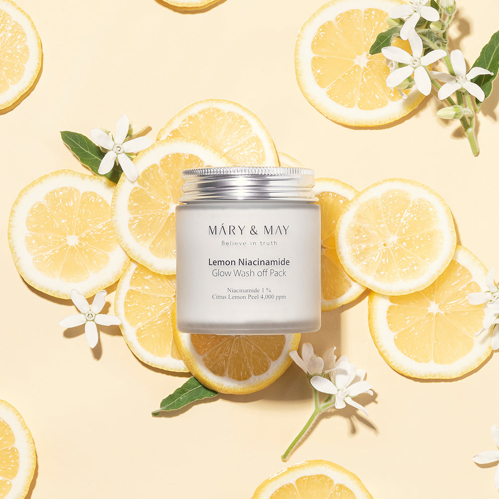 Mary&May Lemon Niacinamide Glow Wash off Pack 125g