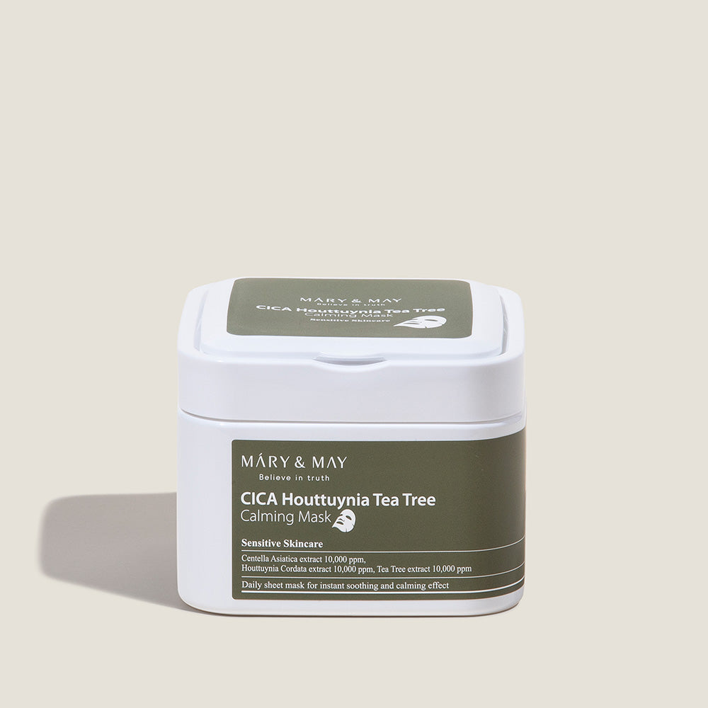 Mary&May CICA Houttuynia Tea Tree Calming Mask 30ea (400g)