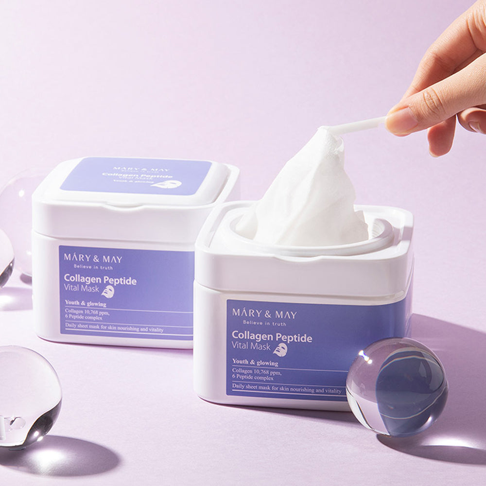 Mary&May Collagen Peptide Vital Mask 30ea (400g)