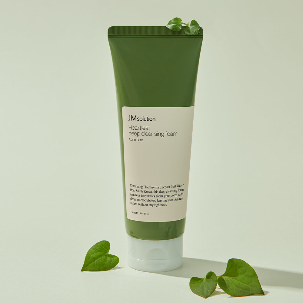 JMSOLUTION HEARTLEAF DEEP CLEANSING FOAM 150ml