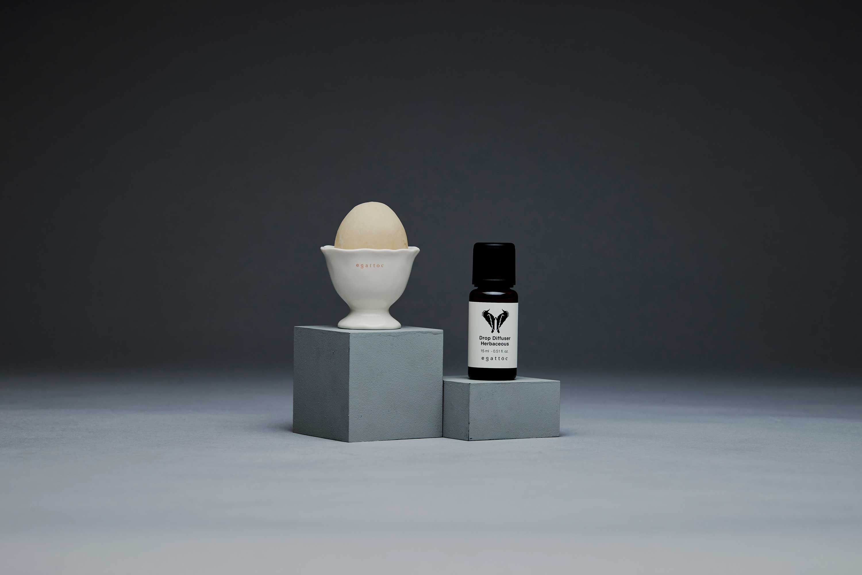 Egg Pot Set (Egg Stone 1 + Egg Tray 1 + Drop Diffuser 1)