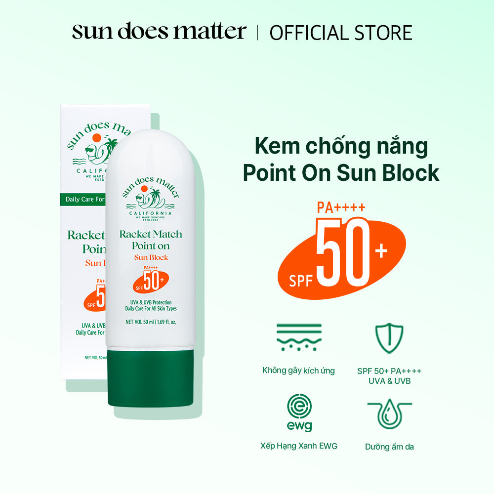 واقي الشمس SDM Racket Match Point On Sunblock (50 مل)