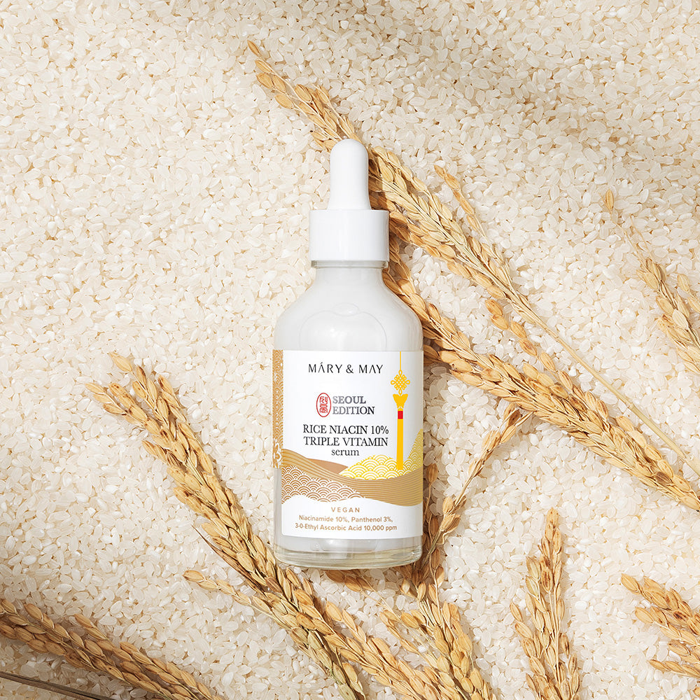 Mary&May [Seoul Edition] Rice niacin 10% Triple Vitamin Serum 80ml