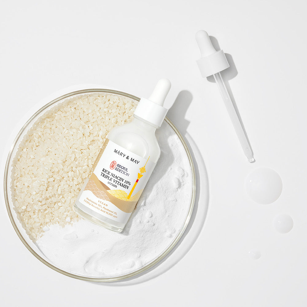 Mary&May [Seoul Edition] Rice niacin 10% Triple Vitamin Serum 80ml