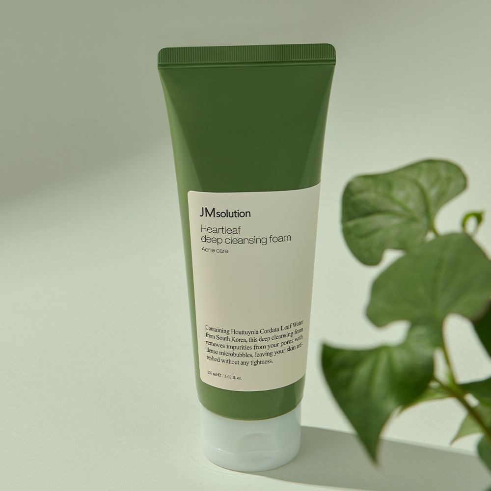 JMSOLUTION HEARTLEAF DEEP CLEANSING FOAM 150ml