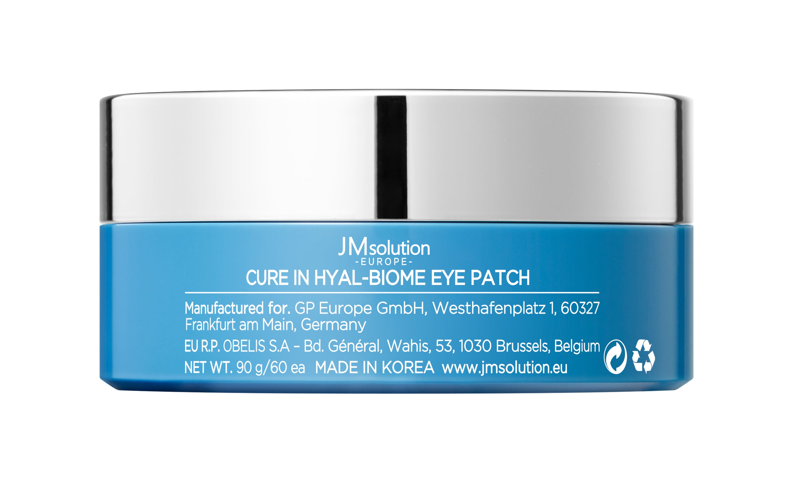 JMSOLUTION Europe CURE IN HYAL-BIOME EYE PATCH 60EA