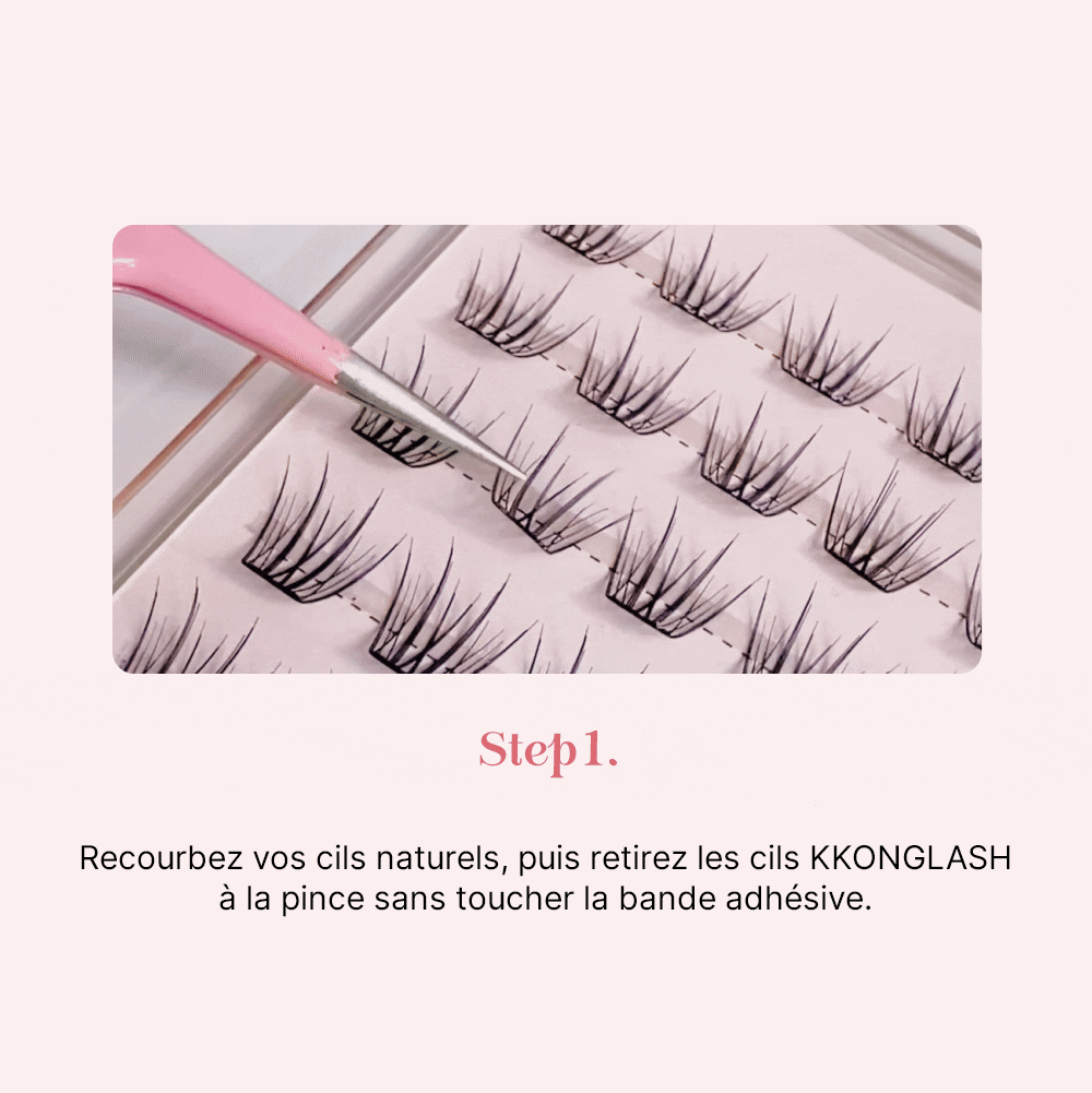 KKONGLASH No-Glue Eyelash KN1