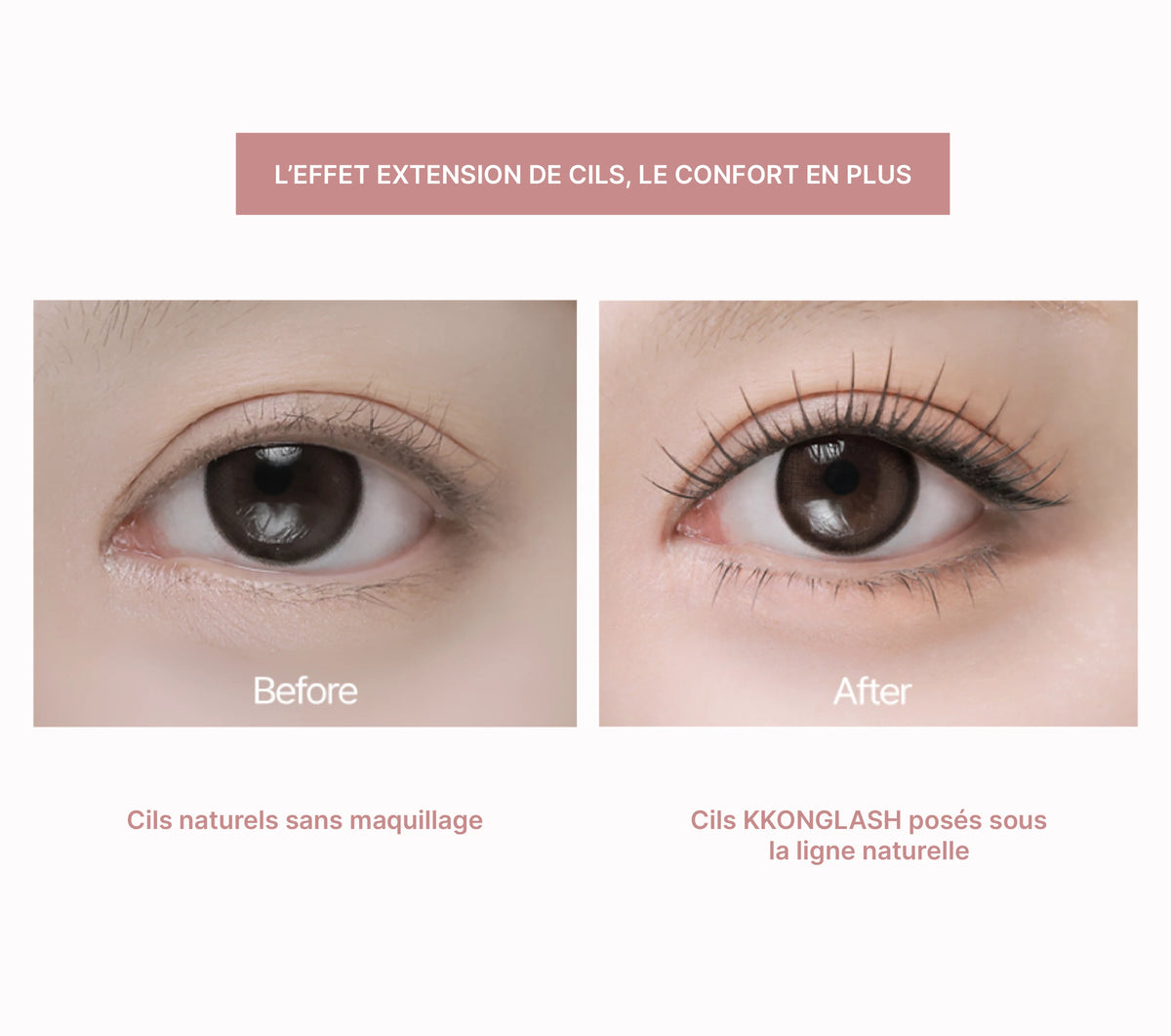 KKONGLASH No-Glue Eyelash KN1