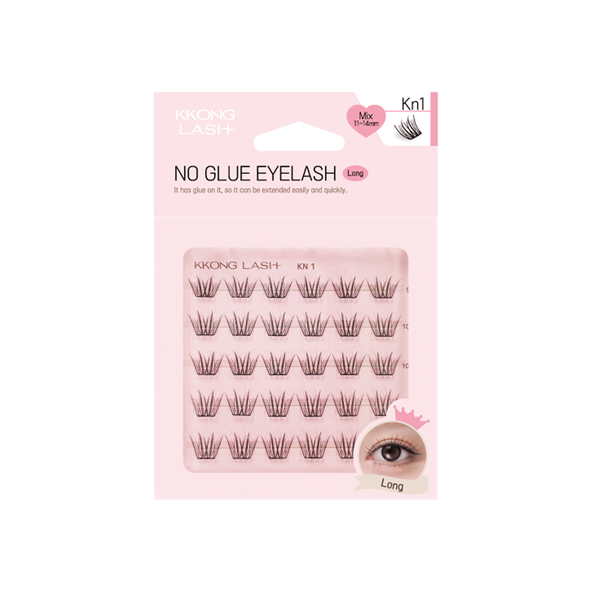 KKONGLASH No-Glue Eyelash KN1