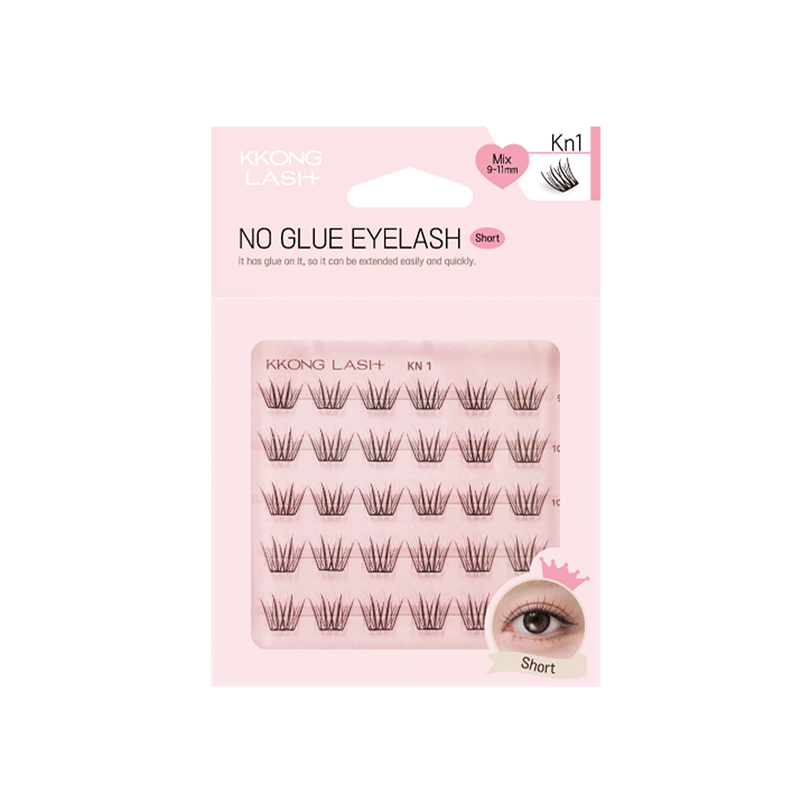 KKONGLASH No-Glue Eyelash KN1
