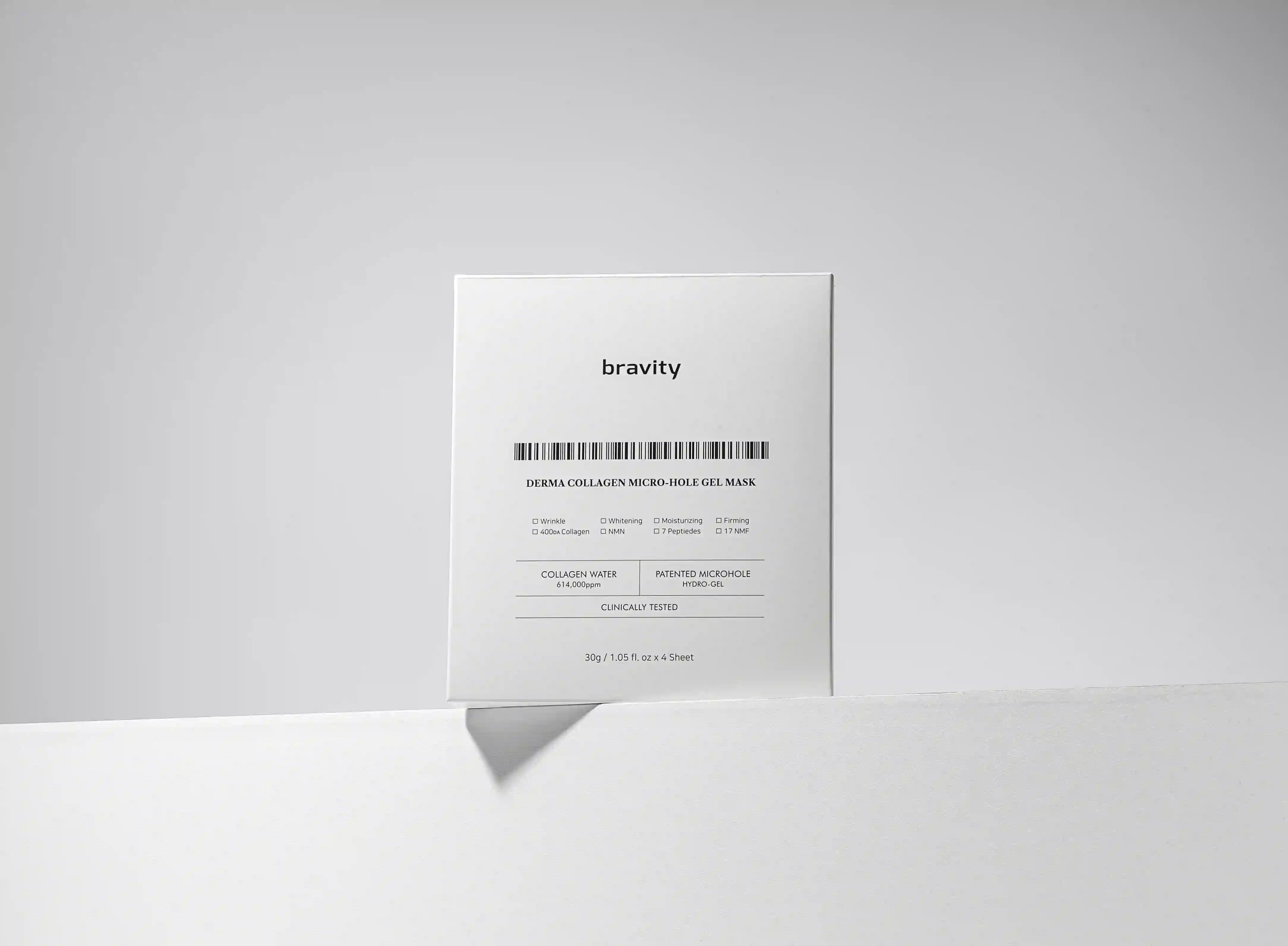 BRAVITY Derma Collagen Micro-hole Gel Mask 4EA