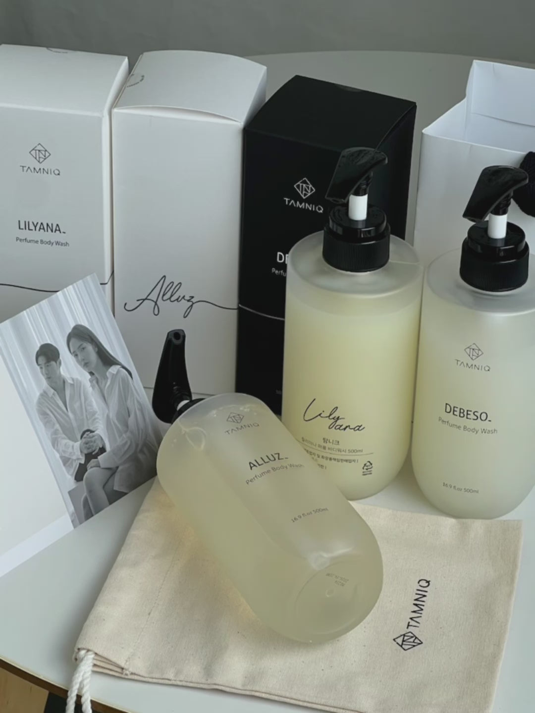 Cargar vídeo: TAMNIQ Perfume Body Lotion 500ml